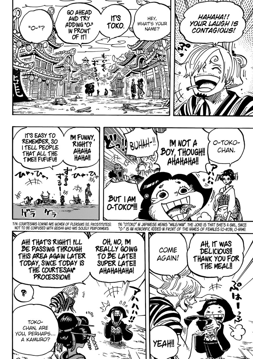 One Piece Chapter 927.1 10